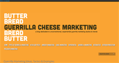 Desktop Screenshot of guerrillacheesemarketing.com