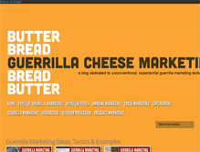 Tablet Screenshot of guerrillacheesemarketing.com